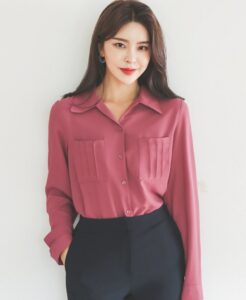 áo kiểu sơ mi nữ Hàn Quốc