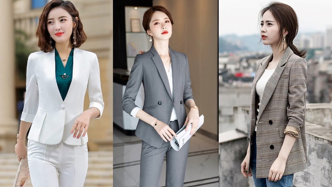 Áo vest blazer nữ công sở HÀNG HIỆU cao cấp ĐẸP nhất 2023 | Gumac.vn
